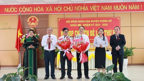 Huyện Krông Nô có tân Chủ tịch UBND huyện