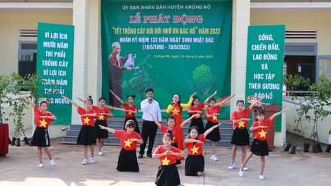 Huyện Krông Nô tổ chức Lễ Phát động “Tết trồng cây đời đời nhớ ơn Bác Hồ” năm 2023