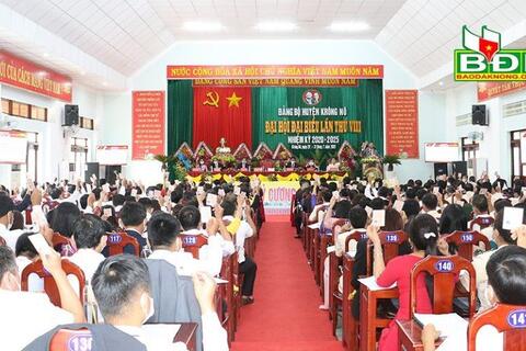 Đại hội đại biểu Đảng bộ huyện Krông Nô lần thứ VIII, nhiệm kỳ 2020-2025