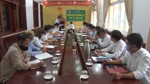 Ban đại diện Hội đồng quản trị Ngân hàng chính sách xã hội  huyện Krông Nô họp phiên thường kỳ quý III