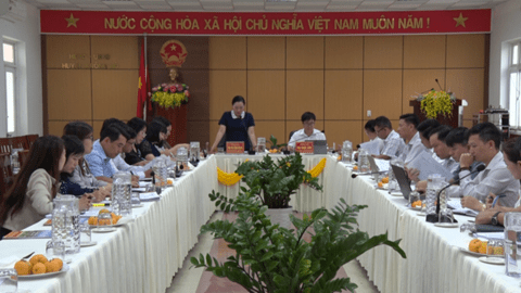 Đoàn khảo sát HĐND tỉnh làm việc với huyện Krông Nô