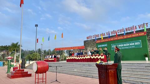 Huyện Krông Nô tổ chức Lễ giao, nhận quân năm 2023